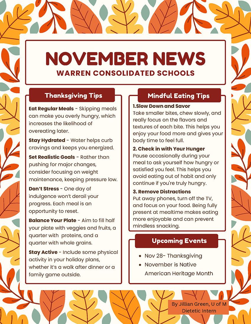 November Newsletter